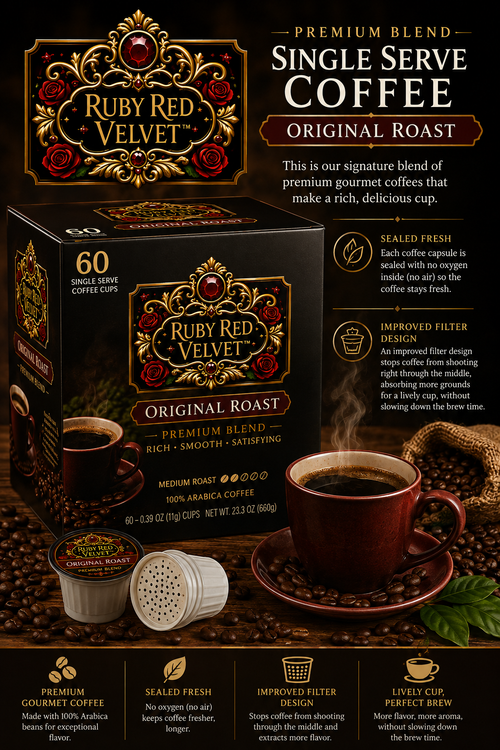 60 Pack Single Serve Coffee Capsules
