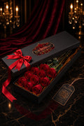 Ruby Reserve 12: Garnet Red Roses | Gift Box